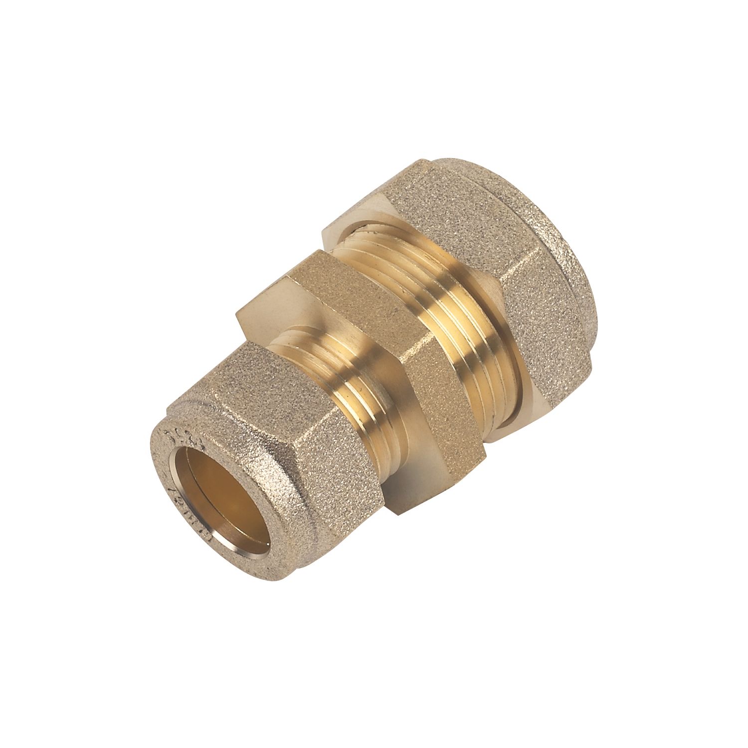 Flomasta Brass Compression Reducing Coupler 22mm x 15mm (68500)