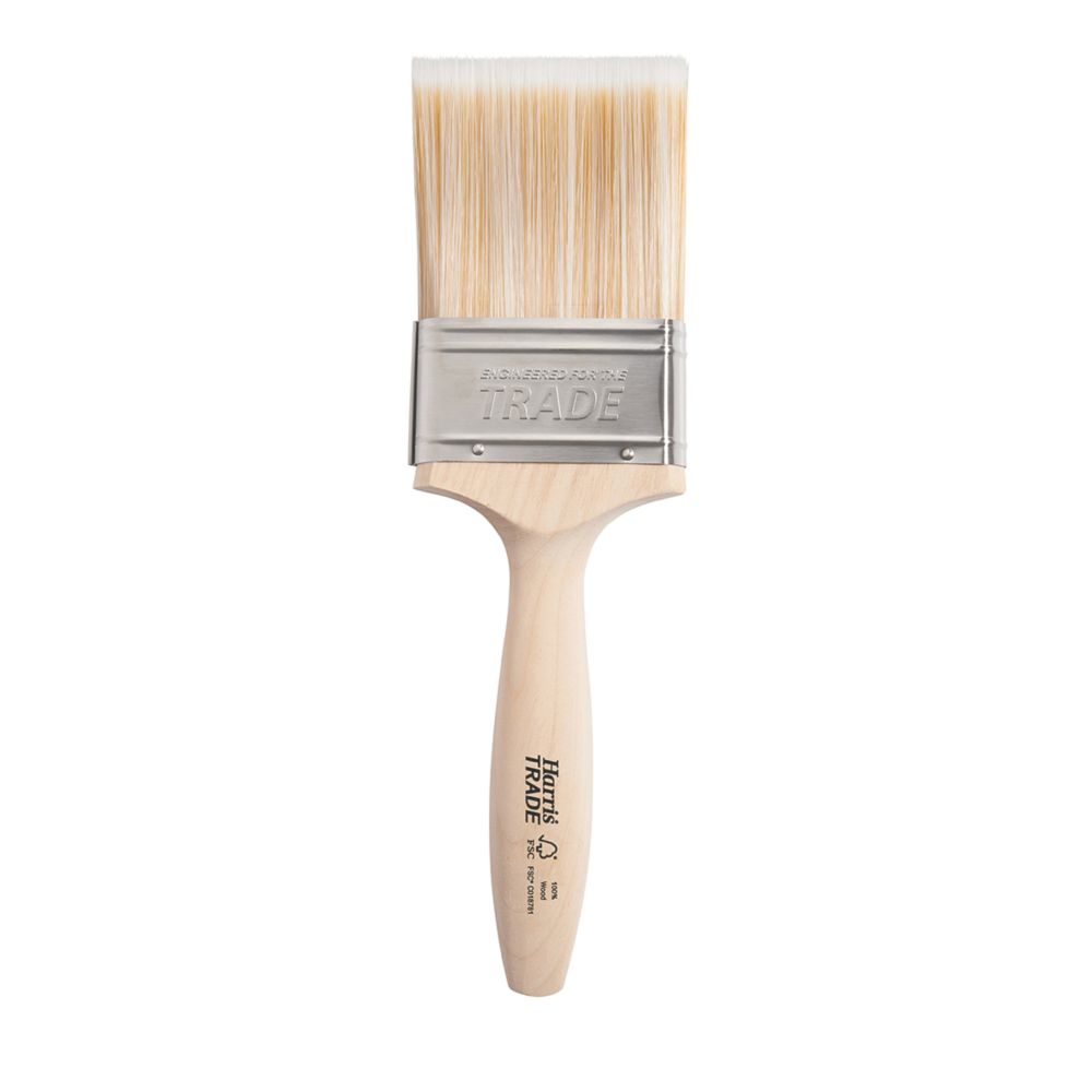 4 Pcs Varnish Paint Brush, Wide Brush, Glaze Brush, Premium Universal Brush,  Natural Bristles, Mix No-loss Brush For Crafts, Hobbies, Home, Garden And