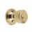 ERA  Ball Mortice Knob Set Polished Brass 67mm