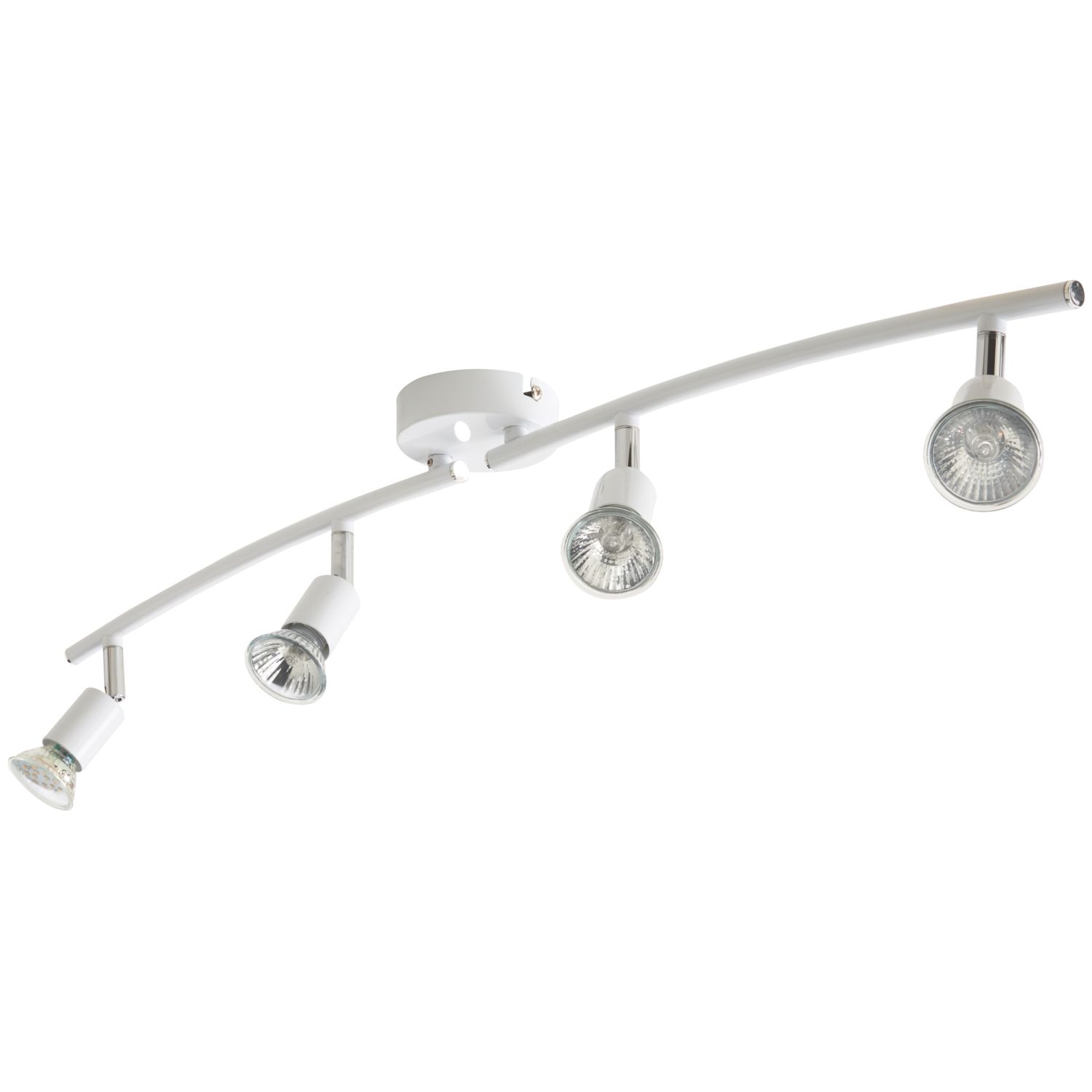 Essentials Sasha Bar 4-Light Spotlight White (6859V)