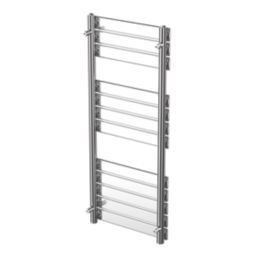 Flomasta Flat Bar 1200mm x 500mm 1150BTU Chrome Vertical Designer Radiator
