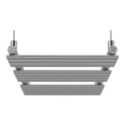 Flomasta Flat Bar 1200mm x 500mm 1150BTU Chrome Vertical Designer Radiator