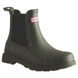 Hunter  Size 12  Dark Olive Waterproof Non Safety Dealer Boots