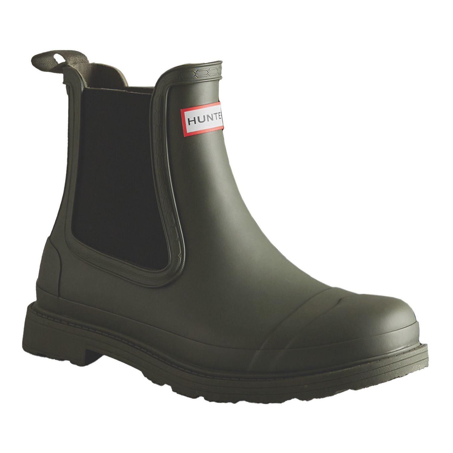 Hunter Size 12 Dark Olive Waterproof Non Safety Dealer Boots (685CM)