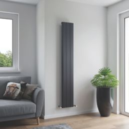 Ximax Winston 1800mm x 280mm 2171BTU Anthracite Vertical Designer Radiator