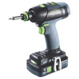 Festool T 18+3 HPC 4.0 I-Set 18V 2 x 4.0Ah Li-Ion Airstream Li-High Power Brushless Cordless Drill Driver