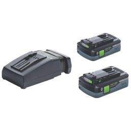 Festool T 18+3 HPC 4.0 I-Set 18V 2 x 4.0Ah Li-Ion Airstream Li-High Power Brushless Cordless Drill Driver