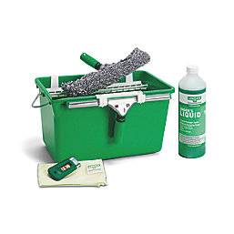 Unger AK015 Complete 6-in-1 Window Cleaning Kit 6 Pieces