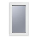 Crystal  Left-Hand Opening Obscure Triple-Glazed Casement White uPVC Window 610mm x 1040mm
