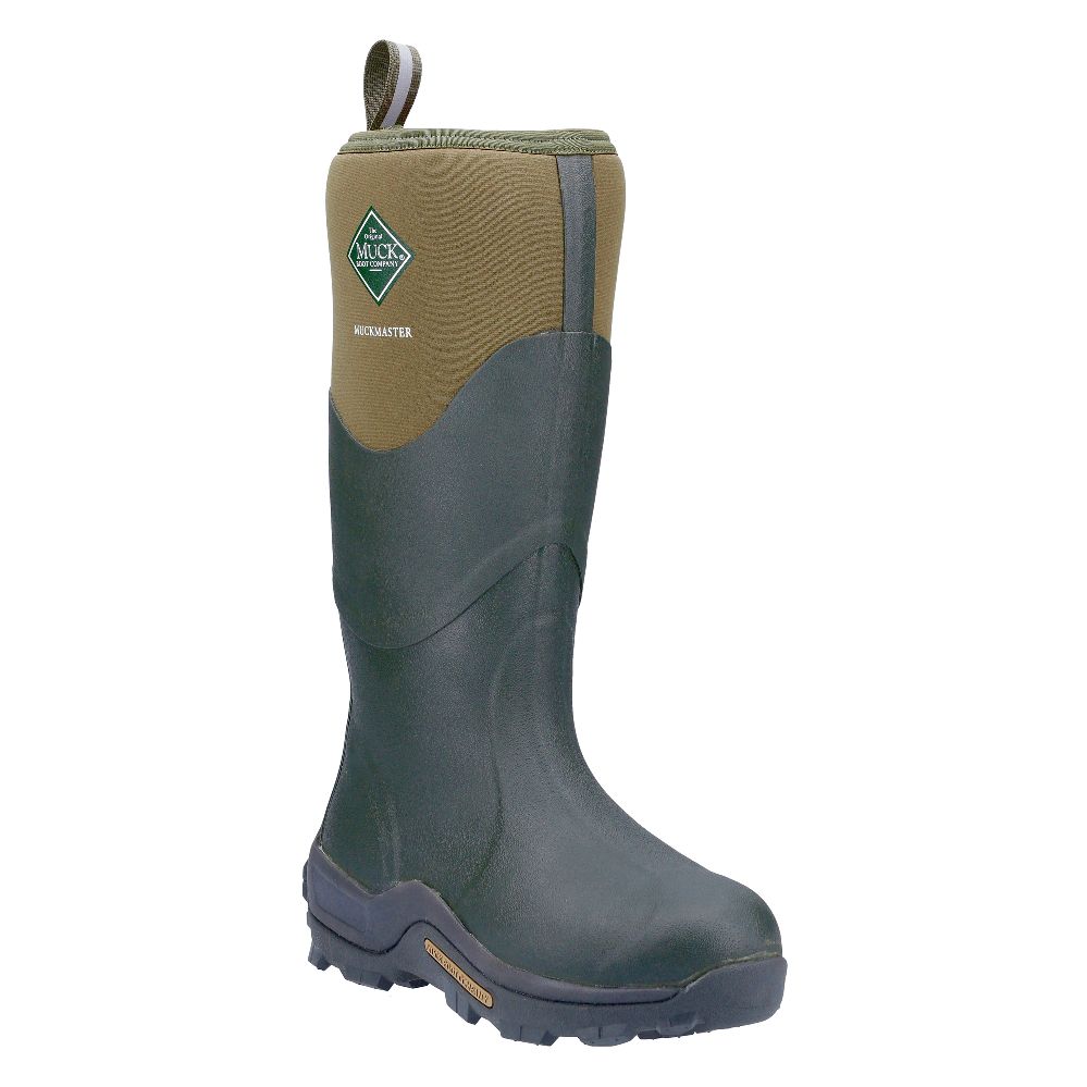 Muck Boots Muckmaster Hi Metal Free Non Safety Wellies Moss Size 10 ...