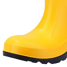 Dunlop Purofort Professional   Safety Wellies Yellow Size 6