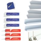 Splashwall  Panel Installation & Care Kit White 13 Piece Set