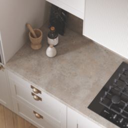 Wilsonart  Matt Beige Stone Effect Laminate Worktop 3000mm x 600mm x 38mm