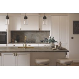 Wilsonart  Matt Beige Stone Effect Laminate Worktop 3000mm x 600mm x 38mm