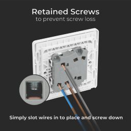 British General Evolve 20A 16AX 2-Gang 2-Way Wide Rocker Light Switch  Pearlescent White with White Inserts