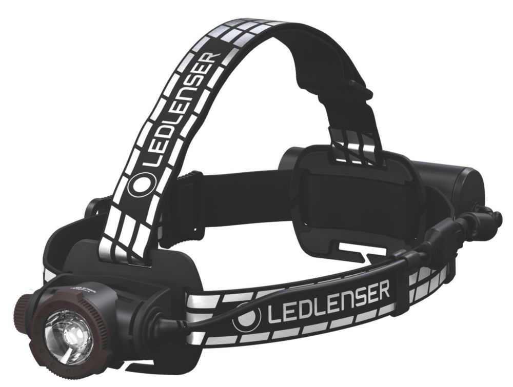 LEDlenser H7R Signature Rechargeable LED Head Torch Black 15 1200lm