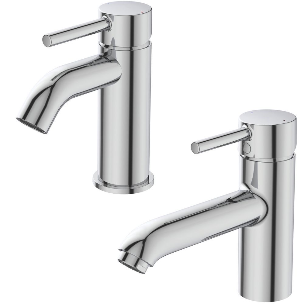 Ideal Standard Ceraline Basin Mixer & Bath Filler Tap Pack
