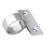 Smith & Locke Sash Window Ring Pull Polished Chrome 42mm x 45mm