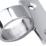 Smith & Locke Sash Window Ring Pull Polished Chrome 42mm x 45mm