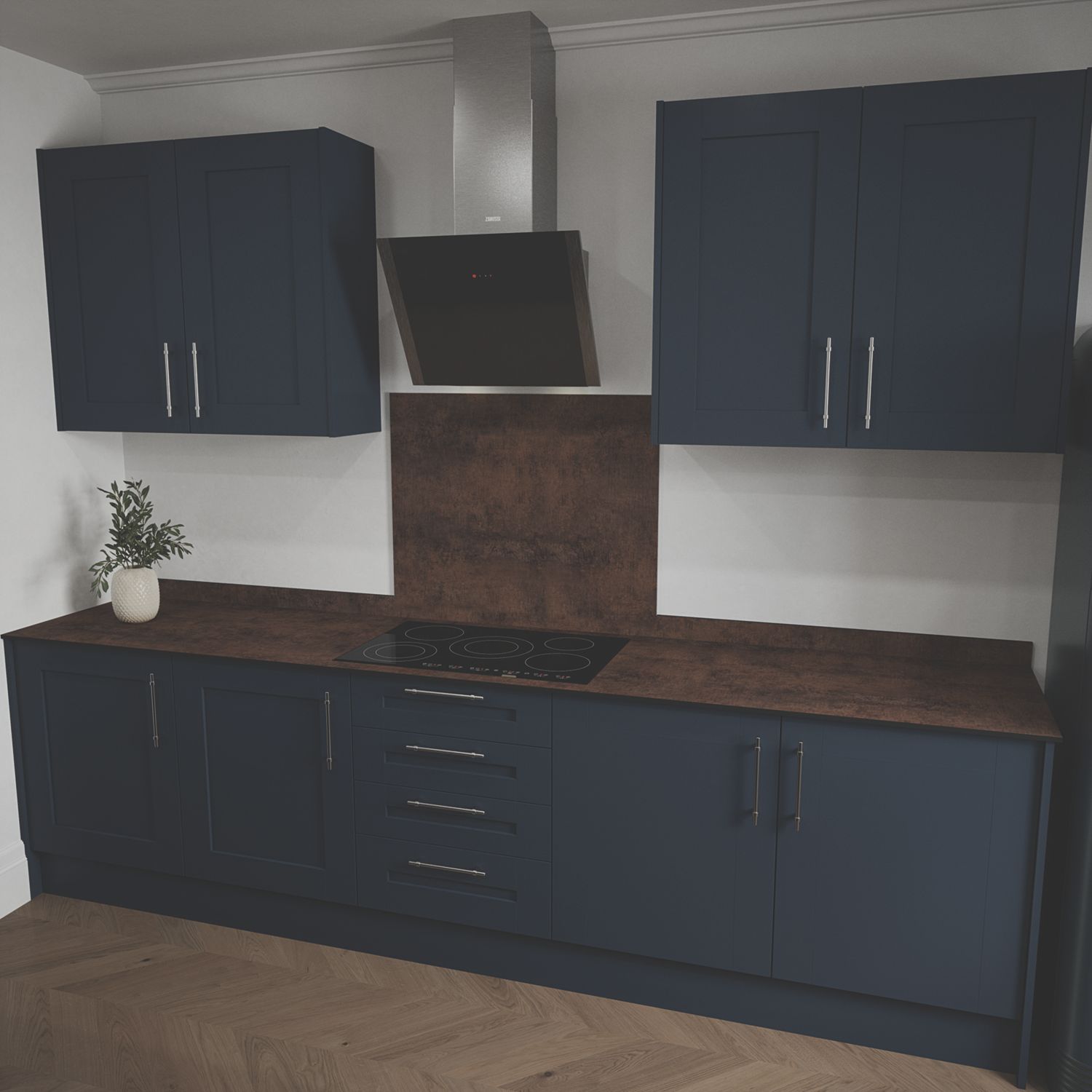 Mariz Antique Rust Splashback 750mm x 900mm x 12mm (685YY)