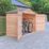 Shire  6' x 3' (Nominal) Apex Timber Bike Store