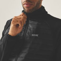 Regatta Clumber Hybrid  Jacket Black Small 39.3" Chest