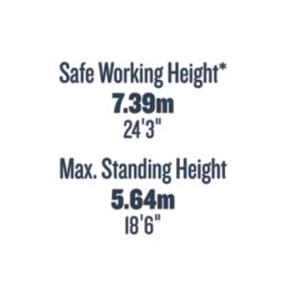 Werner TradePRO D-Rung 6.86m Extension Ladder