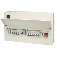 Crabtree  21-Module 10-Way Populated  Dual RCD Consumer Unit