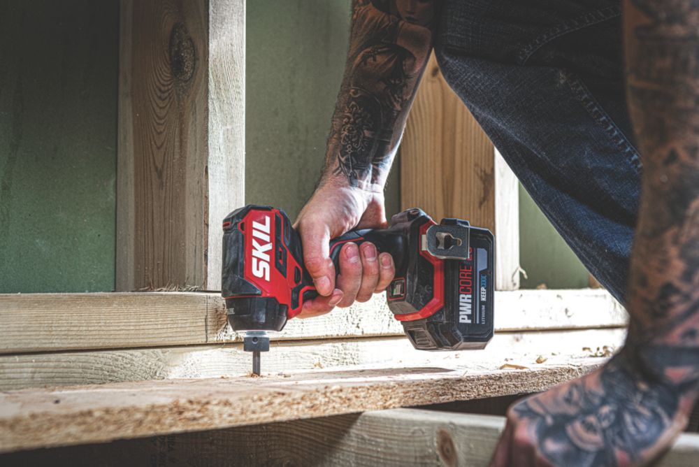 Skil SD1E3225CA 20V Li Ion PWRCORE 20 Brushless Cordless Impact