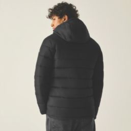 Regatta Frankie Padded  Jacket Black/Iron Medium 39-40" Chest