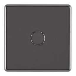 Arlec  1-Gang 2-Way LED Dimmer Switch  Black Nickel