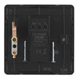 Arlec  1-Gang 2-Way LED Dimmer Switch  Black Nickel