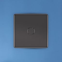 Arlec  1-Gang 2-Way LED Dimmer Switch  Black Nickel