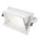 Saxby Axial Tilt Rectangular Recessed Downlight Gloss White