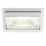 Saxby Axial Tilt Rectangular Recessed Downlight Gloss White