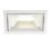 Saxby Axial Tilt Rectangular Recessed Downlight Gloss White