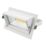 Saxby Axial Tilt Rectangular Recessed Downlight Gloss White
