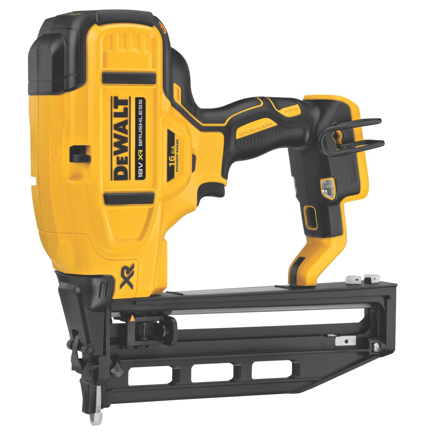 DEWALT DCN662N-XJ 64mm 18V Li-Ion XR Brushless Second Fix Cordless Nail Gun - Bare (686XK)