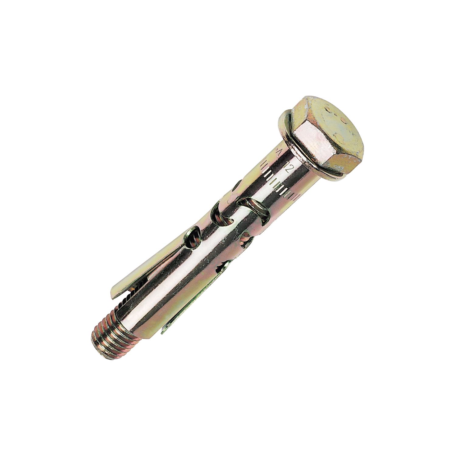 Fischer FSA Sleeve Anchors Bright Zinc-Plated 12mm x 81mm M10 20 Pack (68793)