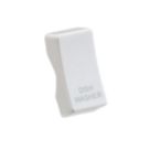 Knightsbridge 'DISHWASHER' Switch Cover White