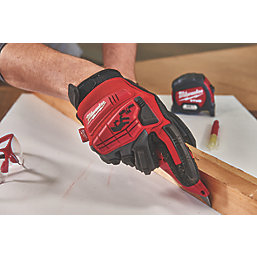 Milwaukee Impact Demolition Gloves Black / Red Medium
