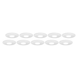 4lite  Fixed  Fire Rated Downlights White 10 Pack
