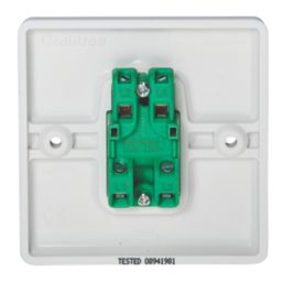 Crabtree Instinct 10AX 1-Gang Intermediate Switch White