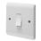 Crabtree Instinct 10AX 1-Gang Intermediate Switch White
