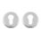 Eclipse  Fire Rated Euro Escutcheon (Pair) Polished Stainless Steel 52mm