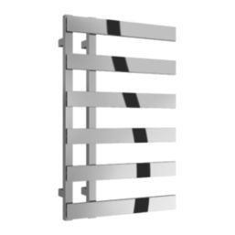 Reina 800mm x 500mm 977BTU Chrome Flat Designer Towel Radiator