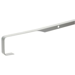 Unika Butt Joint Brushed Silver 630mm x 40mm
