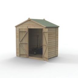 Forest Beckwood 7' x 5' (Nominal) Apex Shiplap Timber Shed