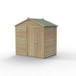 Forest Beckwood 7' x 5' (Nominal) Apex Shiplap Timber Shed