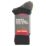 Hard Yakka  Womens Work Socks Multicoloured 3-7 3 Pairs